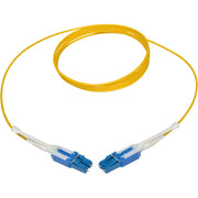 Tripp Lite by Eaton N370-02M-T Duplex Singlemode 9/125 Fiber Patch Cable, Push/Pull Tabs, 2 m - N370-02M-T