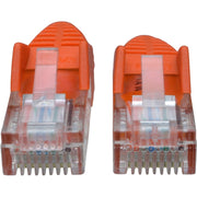 Tripp Lite by Eaton Cat5e 350 MHz Snagless Molded UTP Patch Cable (RJ45 M/M), Orange, 5 ft - N001-005-OR