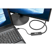 Tripp Lite by Eaton USB C to DVI Adapter Cable (M/M), 1920 x 1080 (1080p), 3 ft - U444-003-D