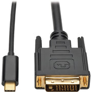 U444-006-D_Tripp Lite by Eaton USB C to DVI Adapter Cable (M/M), 1920 x 1080 (1080p), 6 ft