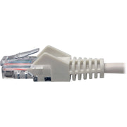 Tripp Lite by Eaton Cat5e 350 MHz Snagless Molded UTP Patch Cable (RJ45 M/M), White, 5 ft - N001-005-WH