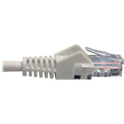 Tripp Lite by Eaton Cat5e 350 MHz Snagless Molded UTP Patch Cable (RJ45 M/M), White, 5 ft - N001-005-WH