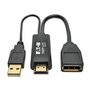 P130-06N-DP-V2_Tripp Lite series P130-06N-DP-V2 HDMI to DisplayPort Active Converter 4K (M/F)