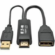 Tripp Lite series P130-06N-DP-V2 HDMI to DisplayPort Active Converter 4K (M/F)