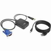 Tripp Lite by Eaton B032-VU1 KVM Console to USB 2.0 Portable Laptop Crash Cart Adapter - B032-VU1