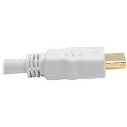 Tripp Lite by Eaton P568-010-WH High-Speed HDMI 4K Cable (M/M), White, 10 ft. - P568-010-WH