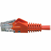 Tripp Lite by Eaton Cat5e 350 MHz Snagless Molded UTP Patch Cable (RJ45 M/M), Orange, 6 ft. - N001-006-OR