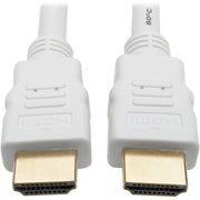 Tripp Lite by Eaton High-Speed HDMI Cable with Digital Video and Audio, HD 1080p (M/M), White, 25 ft