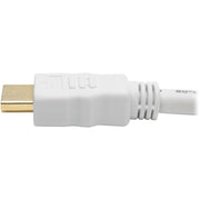 Tripp Lite by Eaton High-Speed HDMI Cable with Digital Video and Audio, HD 1080p (M/M), White, 25 ft - P568-025-WH