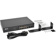 Tripp Lite by Eaton NGS8C2 8-Port Gigabit L2 Web-Smart Managed Network Switch - NGS8C2