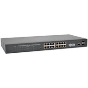 Tripp Lite by Eaton NGS16C2 16-Port Gigabit L2 Web-Smart Managed Network Switch