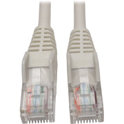 Tripp Lite by Eaton Cat5e 350 MHz Snagless Molded UTP Patch Cable (RJ45 M/M), White, 6 ft.