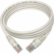 Tripp Lite by Eaton Cat5e 350 MHz Snagless Molded UTP Patch Cable (RJ45 M/M), White, 6 ft. - N001-006-WH