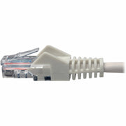 Tripp Lite by Eaton Cat5e 350 MHz Snagless Molded UTP Patch Cable (RJ45 M/M), White, 6 ft. - N001-006-WH