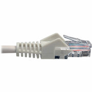 Tripp Lite by Eaton Cat5e 350 MHz Snagless Molded UTP Patch Cable (RJ45 M/M), White, 15 ft. - N001-015-WH