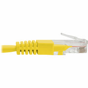 Tripp Lite by Eaton Cat5e 350 MHz Molded UTP Patch Cable (RJ45 M/M), Yellow, 2 ft. - N002-002-YW