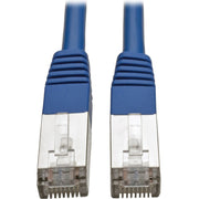Tripp Lite by Eaton Cat5e 350 MHz Molded Shielded STP Patch Cable (RJ45 M/M), Blue, 3 ft.