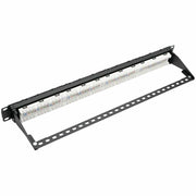 Tripp Lite by Eaton N252-024-6A 24-Port 1U Rack-Mount Cat6a/Cat6/Cat5e 110 Patch Panel - N252-024-6A