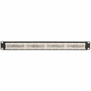 Tripp Lite by Eaton N252-024-6A 24-Port 1U Rack-Mount Cat6a/Cat6/Cat5e 110 Patch Panel - N252-024-6A