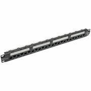 Tripp Lite by Eaton N252-024-6A 24-Port 1U Rack-Mount Cat6a/Cat6/Cat5e 110 Patch Panel