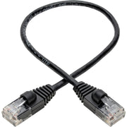 Tripp Lite by Eaton Gigabit N261-S01-BK Cat.6a UTP Patch Network Cable - N261-S01-BK