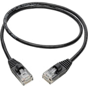 Tripp Lite by Eaton Gigabit N261-S02-BK Cat.6a UTP Patch Network Cable - N261-S02-BK