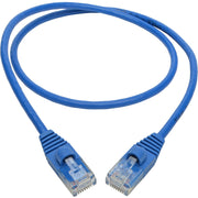 Tripp Lite by Eaton Gigabit N261-S02-BL Cat.6a UTP Patch Network Cable - N261-S02-BL