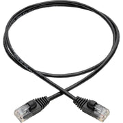 Tripp Lite by Eaton Gigabit N261-S03-BK Cat.6a UTP Patch Network Cable - N261-S03-BK