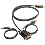 Tripp Lite by Eaton P116-006-HDMI-A VGA + Audio to HDMI Adapter Cable (M/M), 6 ft. - P116-006-HDMI-A