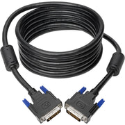 Tripp Lite by Eaton DVI-I Dual-Link Digital/Analog Monitor Cable (M/M), 2560 x 1600 (1080p), 10 ft. - P560-010-DLI