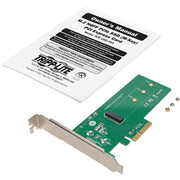 Tripp Lite by Eaton M.2 NGFF PCIe SSD (M-Key) PCI Express (x4) Card - PCE-1M2-PX4