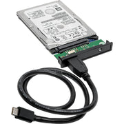 Tripp Lite by Eaton U457-025-CG2 Drive Enclosure - USB 3.1 Host Interface - UASP Support External - Black - U457-025-CG2