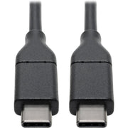 U040-006-C-5A_Tripp Lite by Eaton USB 2.0 Hi-Speed Cable with 5A Rating, USB-C to USB-C (M/M), 6 ft.