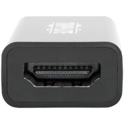 Tripp Lite by Eaton DisplayPort to HDMI 2.0 Adapter-M/F, Latching Connector, 4K@60 Hz, 6 in., Black - P136-06N-H2V2LB