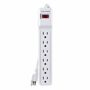 CSB606W_CyberPower Essential CSB606W 6-Outlet Surge Suppressor/Protector