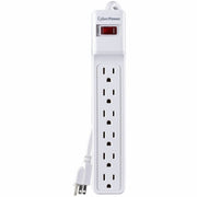 CSB606W_CyberPower Essential CSB606W 6-Outlet Surge Suppressor/Protector