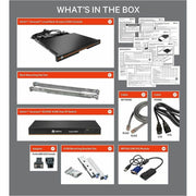 AVOCENT LCD, 16P KVM, 16 Cables, USB KB-US INTL - LRA185KMM16D-G01