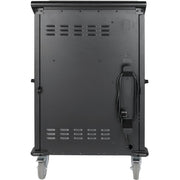 Tripp Lite by Eaton CSCXB36AC 36-Device AC Charging Station Cart, 230V, BS 1363 Plug and Outlets - 4 Casters - Steel - 28" (710.40 mm) Width x 22.1" (561.30 mm) Depth x 42.3" (1074.50 mm) Height - Black - For 36 Devices