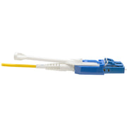 Tripp Lite by Eaton N390-01M-8LC-AP MTP/MPO to 8xLC Singlemode Breakout Patch Cable, Yellow, 1 m - N390-01M-8LC-AP