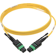 Tripp Lite by Eaton N390-01M-12-AP MTP/MPO Singlemode Patch Cable (F/F), Yellow, 1 m - N390-01M-12-AP