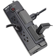Tripp Lite by Eaton TLP906RTEL Protect It! 9-Outlet Rotating-Outlet Surge Protector - TLP906RTEL