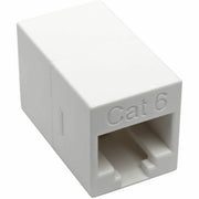 N234-001-WH_Tripp Lite by Eaton Cat6 Straight-Through Modular Compact In-Line Coupler (RJ45 F/F), White, TAA