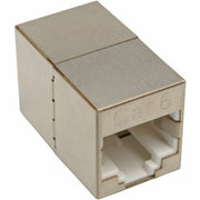 N234-001-SH_Tripp Lite by Eaton Cat6 Straight-Through Modular Shielded Compact In-Line Coupler (RJ45 F/F), TAA