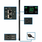 PDUMNV30LX_Tripp Lite by Eaton PDUMNV30LX 2.9kW Single-Phase Monitored PDU