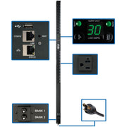 Tripp Lite by Eaton PDUMNV30LX 2.9kW Single-Phase Monitored PDU