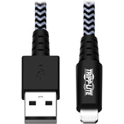 Tripp Lite by Eaton Heavy-Duty USB Sync/Charge Cable with Lightning Connector, 3 ft. (0.9 m)