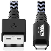 Tripp Lite series Heavy-Duty USB Sync/Charge Cable with Lightning Connector, 6 ft. (1.8 m) - M100-006-HD