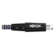 Tripp Lite series Heavy-Duty USB Sync/Charge Cable with Lightning Connector, 6 ft. (1.8 m) - M100-006-HD