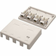 Tripp Lite by Eaton N236-004-WH Mounting Box - White - N236-004-WH