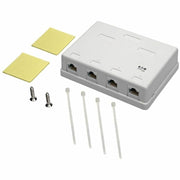 Tripp Lite by Eaton N236-004-WH Mounting Box - White - N236-004-WH